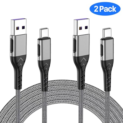 Durcord 10FT USB C Charging Cable Model TypC033 Silver