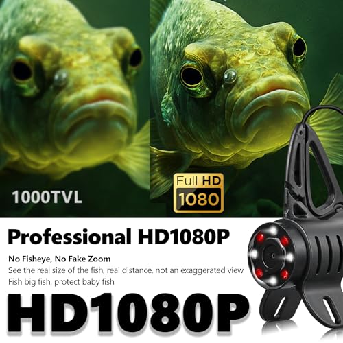 FishPro 7'' No.1 HD1080P Underwater Camera with 10,000mAh Rechargeable Battery