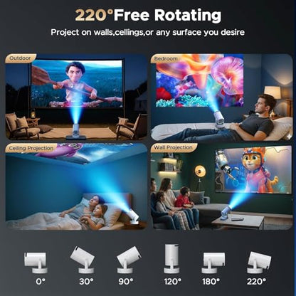 CAMWORLD 150 Inch PR09 1920 x 1080 Projector LED Portable
