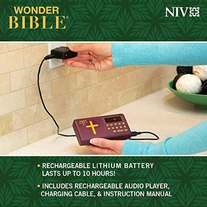 WONDER BIBLE 1.44" 30714 NIV Audio Player with Built-In Speaker