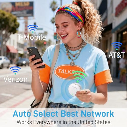 TALKSIM 5GB MF201 Wi-Fi 6 300Mbps Portable Hotspot