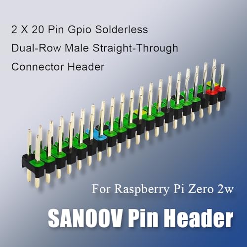 SANOOV Raspberry Pi Zero 2 W 1 GHz Quad-Core Processor 512 MB LPDDR2 RAM