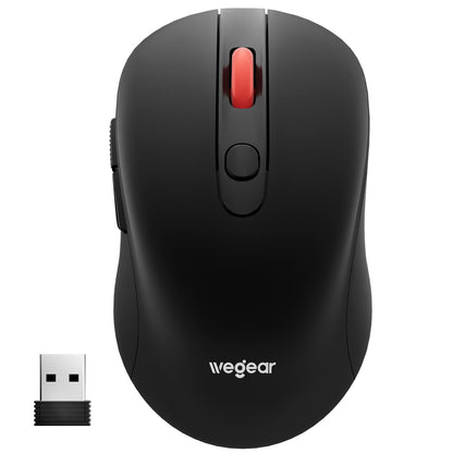 wegear MW16-MS USB Wireless Mouse 4000DPI Optical 6 Buttons Right Handed