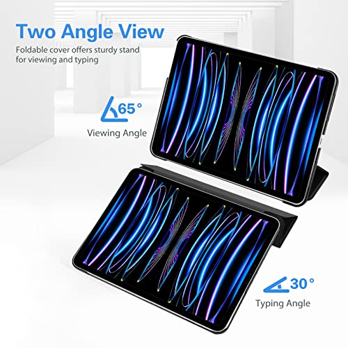 ProCase iPad Pro 11 Inch Case Model: PC-08362984, Form Factor: Case, Color: Black, Compatibility: A1980 / A2013 / A1934 / A1979 / A2228 / A2231 / A2068 / A2230 / A2377 / A2459 / A2301 / A2460