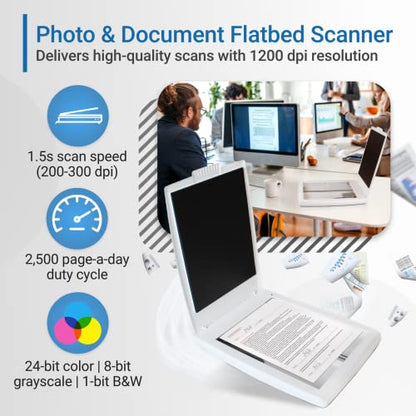 Visioneer 7900 USB Flatbed Scanner 1200 DPI 24 bpp Document