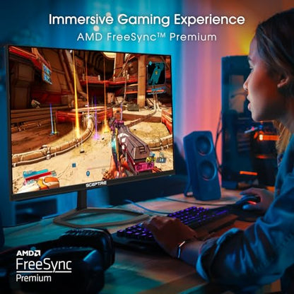 Sceptre 25 Inch E255B-FWD240.A1 FHD 1080p 240Hz LED Monitor