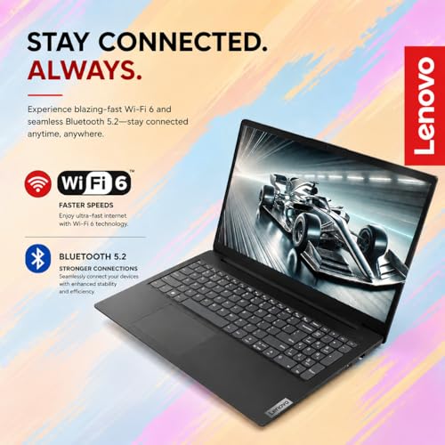 Lenovo 15.6" V15 1080p 4.1GHz Clamshell Business Laptop