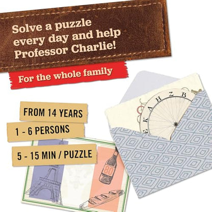 Hidden Games Professor Charlie's World Tour Puzzle Game Model Number 1 Advent Calendar