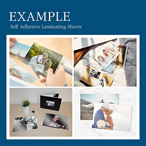 VIOLETTO 9 x 12 Inches LA20 20-Pack 4mil Clear Laminating Sheets
