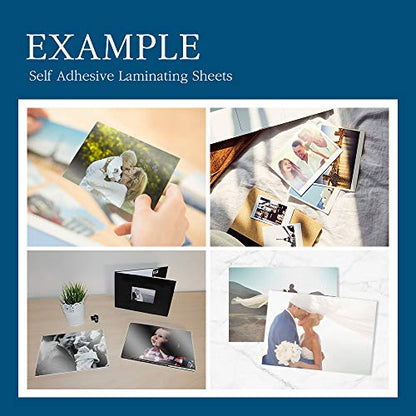 VIOLETTO 9 x 12 Inches LA20 20-Pack 4mil Clear Laminating Sheets