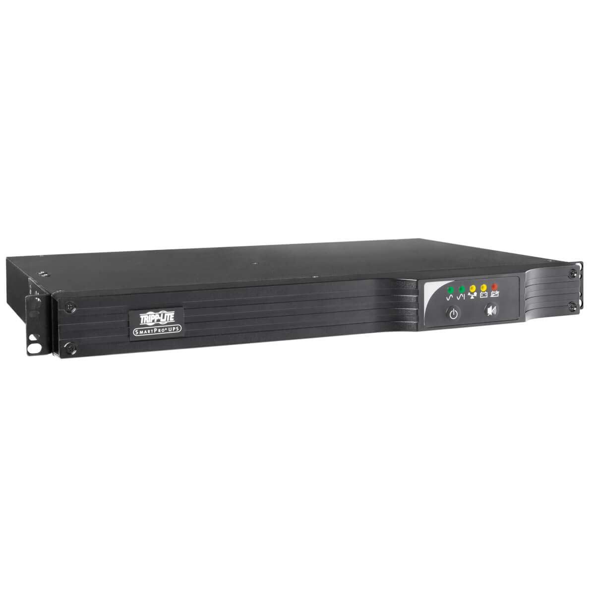Tripp Lite 500VA SMART500RT1U Line-Interactive UPS, 300W, 120V AC, Rack/Tower, 7 Outlets
