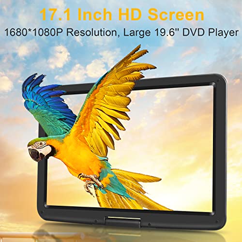 HotHat 20 Inches 2738-New 1680x1080 Portable LCD DVD Player