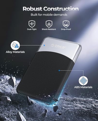 ORICO 1TB M25PRO Portable External Solid State Drive with USB 3.2 Gen 1