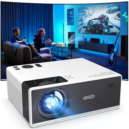 FUDONI 300'' P3 1080P 400 ANSI LCD Projector