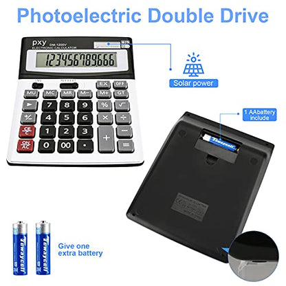 PXY 4.3 Inch 1200V LCD Standard Function Calculator