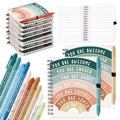 Thenshop 40 Count Mental Health Awareness Stationery Set with Journals and Pens