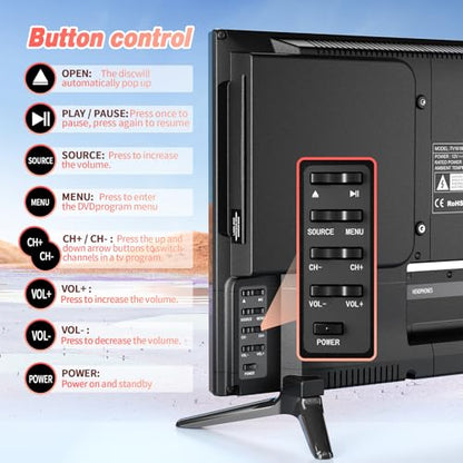 OSHPRO 19 Inch 191TV1-2 768p 90Hz LED Television