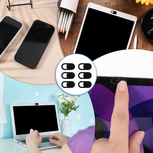 QfwdfcTrenz Flat Webcam Cover 693149 0.02" x 0.02" Universal Privacy Cover