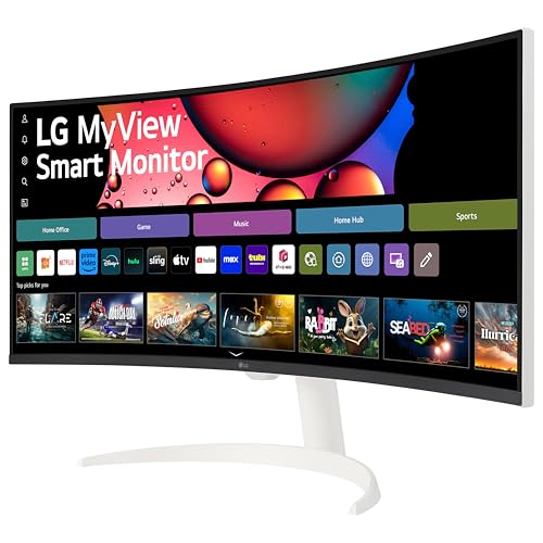 LG 34SR63QA-W 34 Inches QHD Ultra Wide 1440p 100Hz VA Monitor