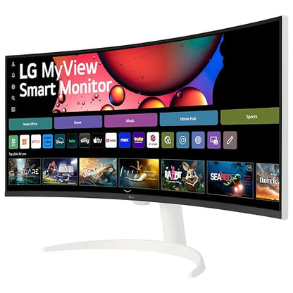 LG 34SR63QA-W 34 Inches QHD Ultra Wide 1440p 100Hz VA Monitor