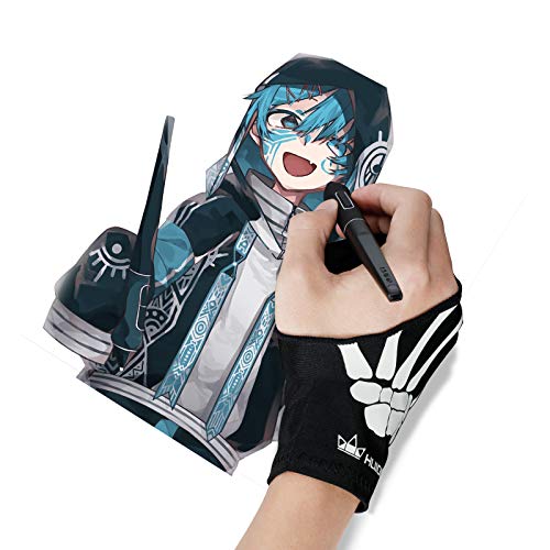 HUION Medium CR-01 Artist Glove Ambidextrous Comfortable Lycra Digital Drawing Tool