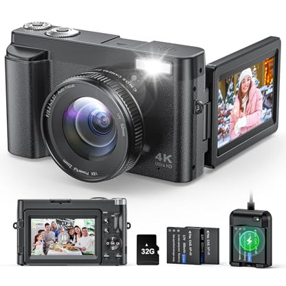 Zostuic Compact DC101 48MP 2160p CMOS Digital Camera