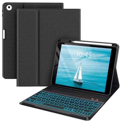 BLUTLOTUS 9.7-Inch Keyboard Case Model USRO_IPAD9.7 Wireless Detachable Folio Cover