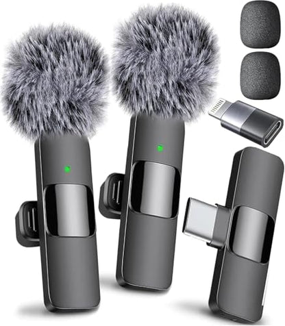 Mini Mic Pro 2.4 GHz Mini Microphone Model: mini-mic-pro Omnidirectional Wireless Audio Recording