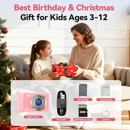 ZAZYZIA 2.4 Inch DC05 48MP 3840p Compact Camera