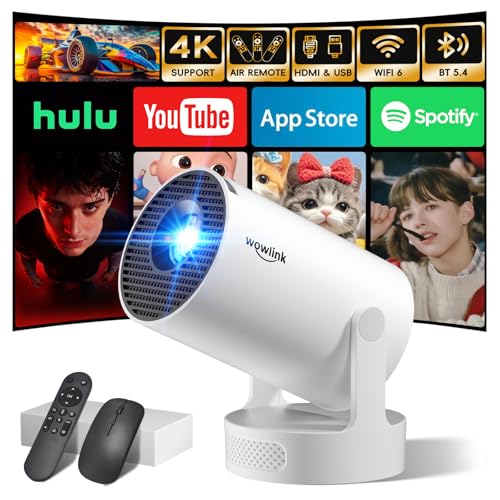 Wowlink Portable Mini Projector W210 720P 200Lumen LCD Projector