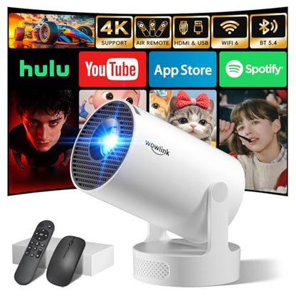 Wowlink Portable Mini Projector W210 720P 200Lumen LCD Projector