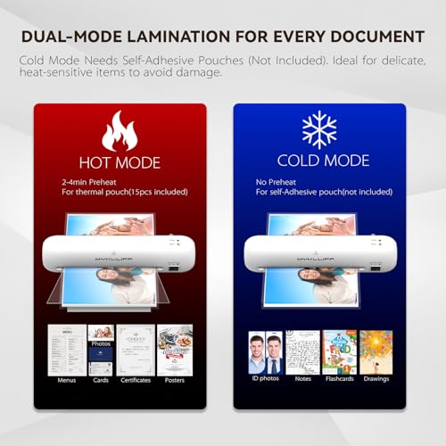 MYKLLIFF 9-Inch Thermal Laminator Model L-900 6-in-1