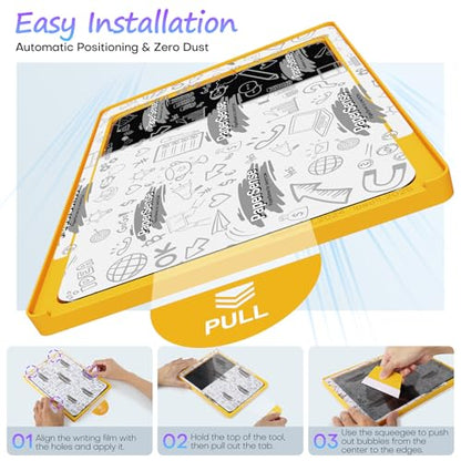 OMOTON 11 Inch PET Film Screen Protector for iPad Air 11'' M4/M3/M2 (2026/2025/2024) Matte, Anti-Glare, Scratch Resistant