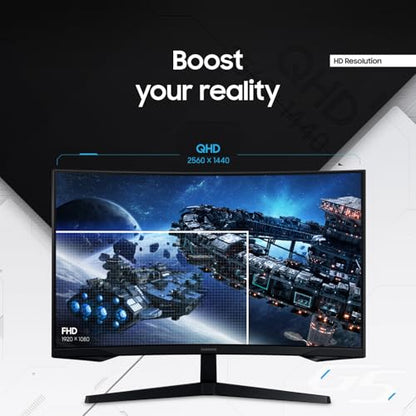 Samsung 32" Odyssey G55C LS32CG550ENXZA QHD 2560 x 1440 165Hz Curved LED Monitor