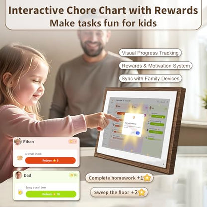 Canupdog 10.1 Inch MW002 1080p Touchscreen Digital Calendar