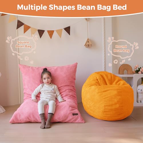 MAXYOYO 50x35 K12-PK-127-US Indoor Convertible Bean Bag Chair