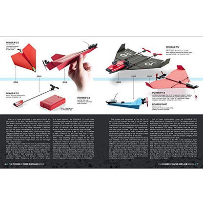 POWERUP Paper Airplane Book: Ultimate Guide for Powered Planes