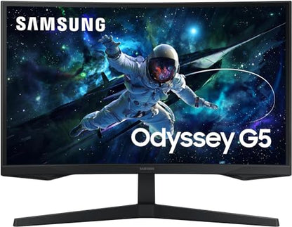 Samsung 32 Inch LS32CG552ENXZA QHD 2560 x 1440 at 165Hz VA Panel Computer Monitor