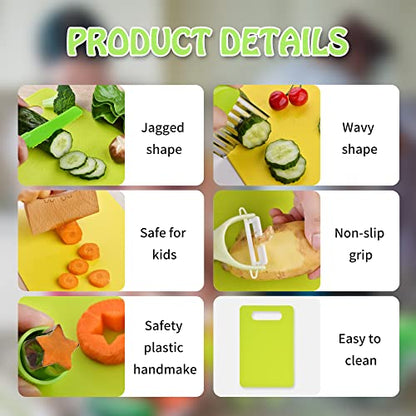 Hilsoeet 13 Piece Montessori Kids Knife Set H29-13pcs Safe Toddler Kitchen Tools