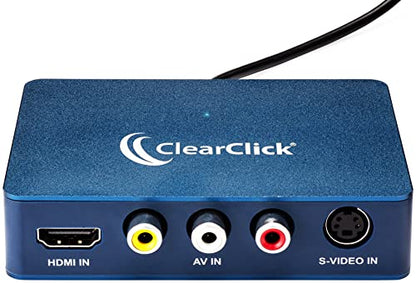 ClearClick 3x2.8x0.9 inches Video2USB USB Video Capture Device for Multimedia Applications