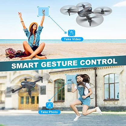 Hiturbo S20 1080p Quadcopter Remote Control Drone with 360 Degree Flip and Wi-Fi Connectivity