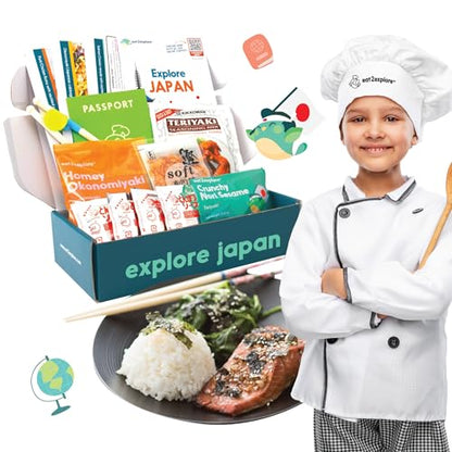 eat2explore 1.5 Pound C-1-JA 17 Count Explore Japan Educational Cooking Kit