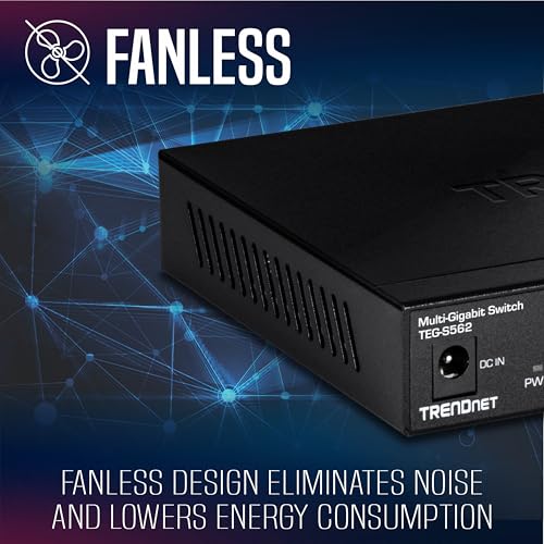 TRENDnet 6-Port Unmanaged Multi-Gig Switch TEG-S562