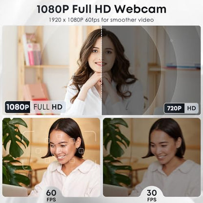 Shcngqio Compact TWC29 1080p Webcam USB CMOS