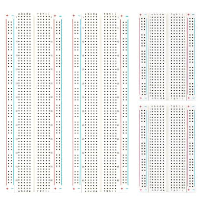 ELEGOO 2PCS 830 Point & 2PCS 400 Point Solderless Prototype PCB Board Kit