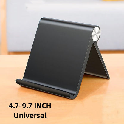 Tablet Stand Holder Adjustable Foldable for iPad and Smartphones