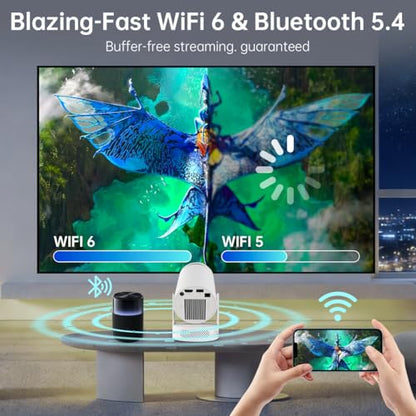 Xorytin Portable Projector HY300 ULTRA 1280 x 720 5.2 Feet LED Projector