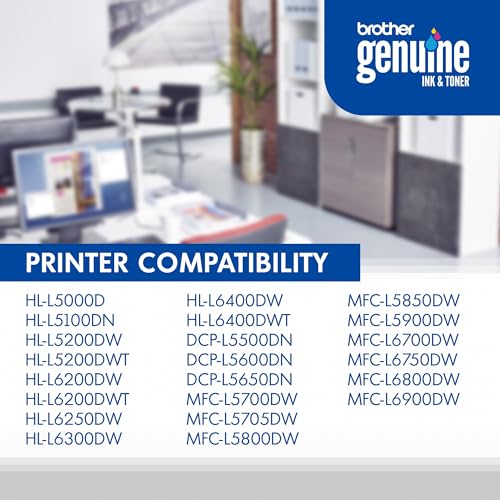 Brother TN850 High-Yield Black Toner Cartridge - 8000 Page Yield