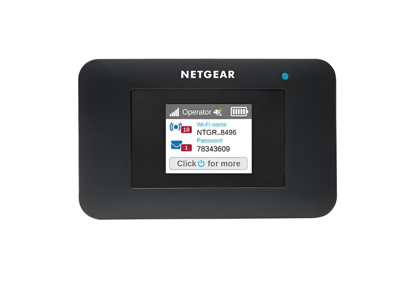 NETGEAR 1 Count AC797S LTE Mobile WiFi Hotspot 400Mbps 802.11ac 5 GHz Wireless Router