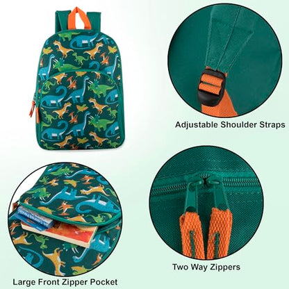 Trail Maker 15" Kids Backpack 2994dino Daypack Polyester Travel Backpack